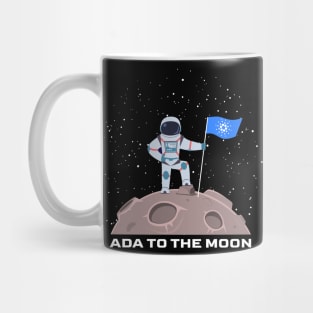 Cardano to the moon ADA cryptocurrency astronaut Mug